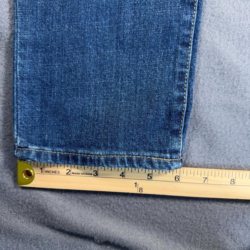 Gap 1969 Real Straight Jeans Women 29R Dark Indigo Mid Rise 31x30 NWT - Picture 12 of 12